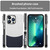 For iPhone 13 Pro Leather Texture MagSafe Magnetic TPU + PC Phone Case(Dark Blue)