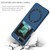 For Samsung Galaxy Z Flip6 5G Magsafe Magnetic Folding PC Phone Case(Blue)