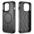 For iPhone 13 Pro RedPepper Armor Magsafe PC Hybrid TPU Phone Case(Black)