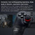 GameSir T3S  Bluetooth 5.0 Wireless Gamepad Game Controller for Android / iOS / PC / Switch / TV Box(Black)