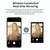 KingMa PH01 Smartphone Mini Monitors Sync Rear Camera Selfie Screen with Magnetic Phone Clip