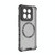 For Xiaomi 14 Honeycomb Magnetic Ring Shockproof Phone Case(Black)