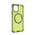 For iPhone 12 / 12 Pro Honeycomb Magnetic Ring Shockproof Phone Case(Green)