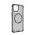 For iPhone 14 Honeycomb Magnetic Ring Shockproof Phone Case(Black)