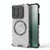 For Xiaomi 14 Honeycomb Magnetic Ring Shockproof Phone Case(White) For Xiaomi 14 Honeycomb Magnetic Ring Shockproof Phone Case(White)