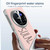 For vivo X Fold3 Pro SULADA Skin Feel Liquid Leather Shockproof Phone Case(Pink)
