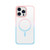 For iPhone 14 / 13 Colorful MagSafe PC + TPU Phone Case(Pink Blue)