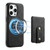 For iPhone 15 Pro Max Denior D14 NK Retro Pattern MagSafe Magnetic Card Holder Leather Phone Case(Black)