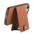 For iPhone 14 Plus Denior D14 NK Retro Pattern MagSafe Magnetic Card Holder Leather Phone Case(Brown)