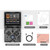 ANBERNIC RG35XXSP 3.5'' IPS Screen Flip Handheld Console Linux System WIFI Retro Video Game Player  64G+128G(Black Transparent)