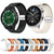 22mm Magnetic Silver Buckle Silicone Leather Watch Band(Blue) 22mm Magnetic Silver Buckle Silicone Leather Watch Band(Blue)