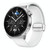 22mm Magnetic Silver Buckle Silicone Leather Watch Band(White) 22mm Magnetic Silver Buckle Silicone Leather Watch Band(White)