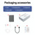 Q61A Portable Smart Voice Recorder Support APP Control, Memory:64GB(Black)