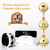 1 Drag 1 Pet Electronic Fence Wireless Stop Barker Outdoor Dog Collar Remote Control Dog Trainer(Gold) 1 Drag 1 Pet Electronic Fence Wireless Stop Barker Outdoor Dog Collar Remote Control Dog Trainer(Gold)