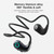 Hileo HI76 Sport Air Conduction Bluetooth Noise Reduction Headphones(Black)