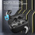 OWS Sleep Bluetooth Earphones With Charging Compartment, Color: Blue Wih Silicone Case