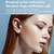 OWS Sleep Bluetooth Earphones With Charging Compartment, Color: Blue Wih Silicone Case