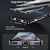 For Sony Xperia 5 V HD Magnetic Metal Tempered Glass Phone Case(Black) For Sony Xperia 5 V HD Magnetic Metal Tempered Glass Phone Case(Black)
