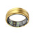 R06 SIZE 12 Smart Ring, Support Heart Rate / Blood Oxygen / Sleep Monitoring / Multiple Sports Modes(Gold)