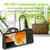 T22 4.5 inch IPS Color Screen 5.5mm Single Camera Hard Cable Industrial Endoscope, Length:5m(Black Orange)