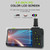 T22 4.5 inch IPS Color Screen 5.5mm Single Camera Hard Cable Industrial Endoscope, Length:10m(Black Orange)