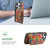For iPhone 15 Pro MagSafe Detachable Card Slot Holder Phone Case(Green)