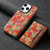 For iPhone 14 Pro Max MagSafe Detachable Card Slot Holder Phone Case(Red)