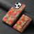 For iPhone 14 Pro MagSafe Detachable Card Slot Holder Phone Case(Red)