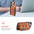 For iPhone 14 Pro MagSafe Detachable Card Slot Holder Phone Case(Red)
