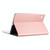 AM11 2 in 1 Removable Bluetooth Keyboard + Protective Leather Tablet Case with Holder for Lenovo M10 FHD REL TB-X605FC/LC(Rose Gold)