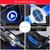 YINDIAO A7 2.4GHz 1600DPI 3-modes Adjustable 7-keys Rechargeable RGB Light Wireless Silent Gaming Mouse (White)