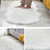 Faux Wool Leather Sofa Carpet Floor Mats Fleece Cushions Bay Window Mats, Size: 60x180cm(Gray)