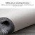 Faux Wool Leather Sofa Carpet Floor Mats Fleece Cushions Bay Window Mats, Size: 60x180cm(Gray)