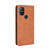 For OnePlus Nord N10 5G Magnetic Buckle Retro Crazy Horse Texture Horizontal Flip Leather Case with Holder & Card Slots & Photo Frame(Brown)