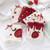 6 PCS Cotton Mid-waist Love Strawberry Ladies Briefs (Color:Strawberry On The Left Size:L)