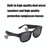 Binaural Call Smart Bluetooth Glasses Earphone(A12  Colorful)