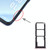 For OPPO A91/F15/Reno3 4G/Reno3 Youth CPH2001 CPH2021 PCPM00 SIM Card Tray + SIM Card Tray + Micro SD Card Tray(Red)