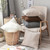 Home Wool Knitted Pillowcase, Colour: Light Coffee, Size: 45 x 45 cm