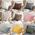 Home Wool Knitted Pillowcase, Colour: Deep Coffee, Size: 45 x 45 cm