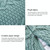 Home Wool Knitted Pillowcase, Colour: Deep Coffee, Size: 45 x 45 cm