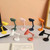 3 PCS Mini LED Desk Lamp Folding Portable Night Light Magnetic Eye Protection Desk Lamp(LD01-Orange)