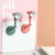 3 PCS Mini LED Desk Lamp Folding Portable Night Light Magnetic Eye Protection Desk Lamp(LD01-Orange)