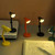 3 PCS Mini LED Desk Lamp Folding Portable Night Light Magnetic Eye Protection Desk Lamp(LD01-Orange)
