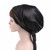 2 PCS TJM-226 Ladies Satin Print Ribbon Bow Turban Hat Night Cap Silk Chemotherapy Hat Long Tail Braid Hat(Black) 2 PCS TJM-226 Ladies Satin Print Ribbon Bow Turban Hat Night Cap Silk Chemotherapy Hat Long Tail Braid Hat(Black)