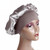 2 PCS TJM-301 Night Cap With Wide Brim And Elasticity Headband Ladies Chemotherapy Cap Hair Care Hat, Size: M 56-58cm(Golden)