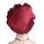 2 PCS TJM-301 Night Cap With Wide Brim And Elasticity Headband Ladies Chemotherapy Cap Hair Care Hat, Size: M 56-58cm(Golden)
