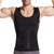 Men Abdomen Shapewear Thin Vest (Color:Black Size:XXL)