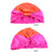 3 PCS TJM-433 Double Layer Elastic Headscarf Hat Silk Night Cap Hair Care Cap Chemotherapy Hat, Size:  M (56-58cm)(Green Khaki) 3 PCS TJM-433 Double Layer Elastic Headscarf Hat Silk Night Cap Hair Care Cap Chemotherapy Hat, Size:  M (56-58cm)(Green Khaki)