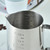 1000ml 304 Stainless Steel Pointed Mouth Etched Cup Graduated Measuring Cup Milk Foam Cup Coffee Pot