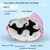 Cartoon Cat Pattern Girls Cute Cotton Gloves Children Ski Windproof and Warm Gloves Non-Slip and Waterproof Riding Gloves, Size: XS(Pink)